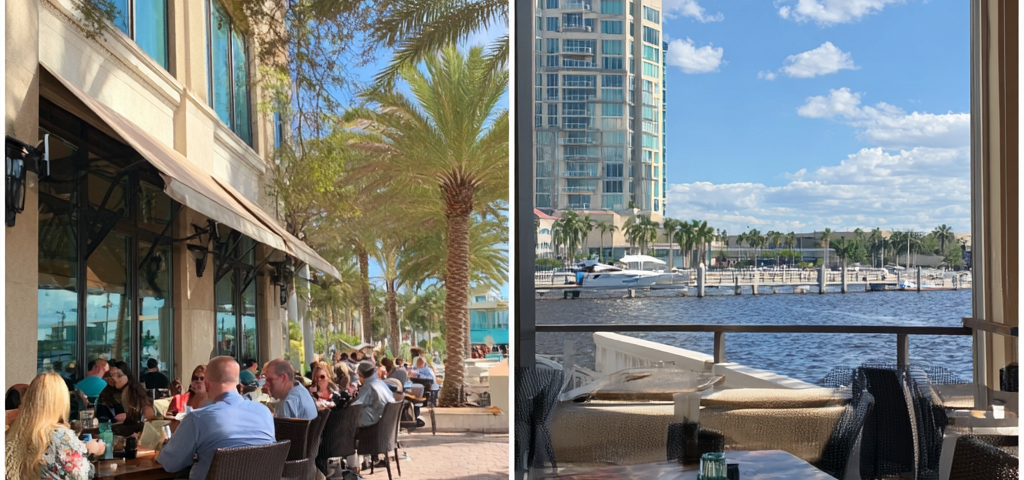 Shades vs Blinds for Restaurants & Hospitality Spaces in Tampa’s Waterfront Districts