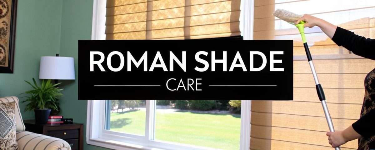 how-to-clean-roman-shades-shade-cleaning | Drapery Company
