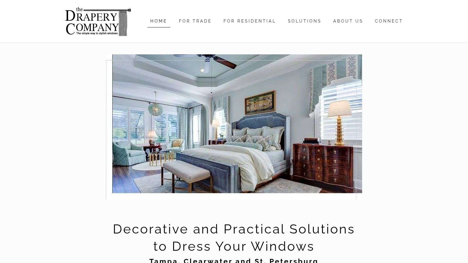 Screenshot from https://draperycompany.com