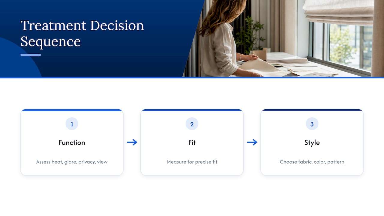 Function, fit, and style decision sequence