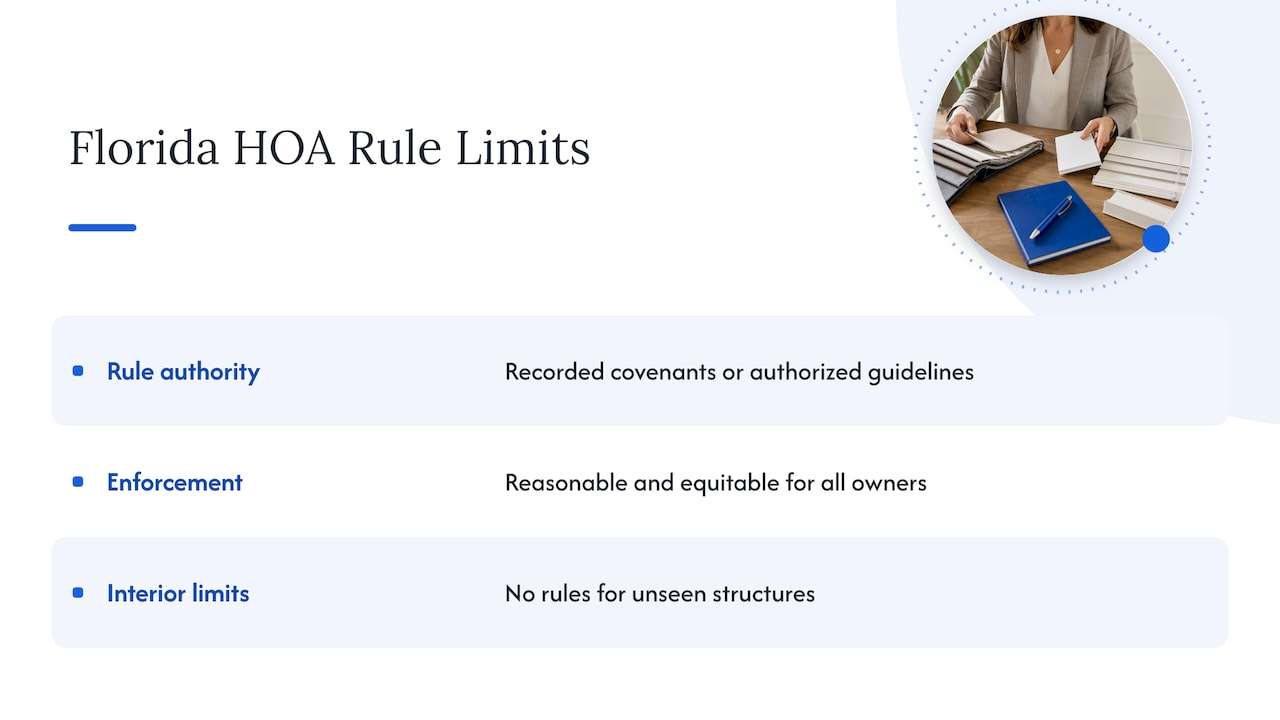 Three limits on Florida HOA window rules
